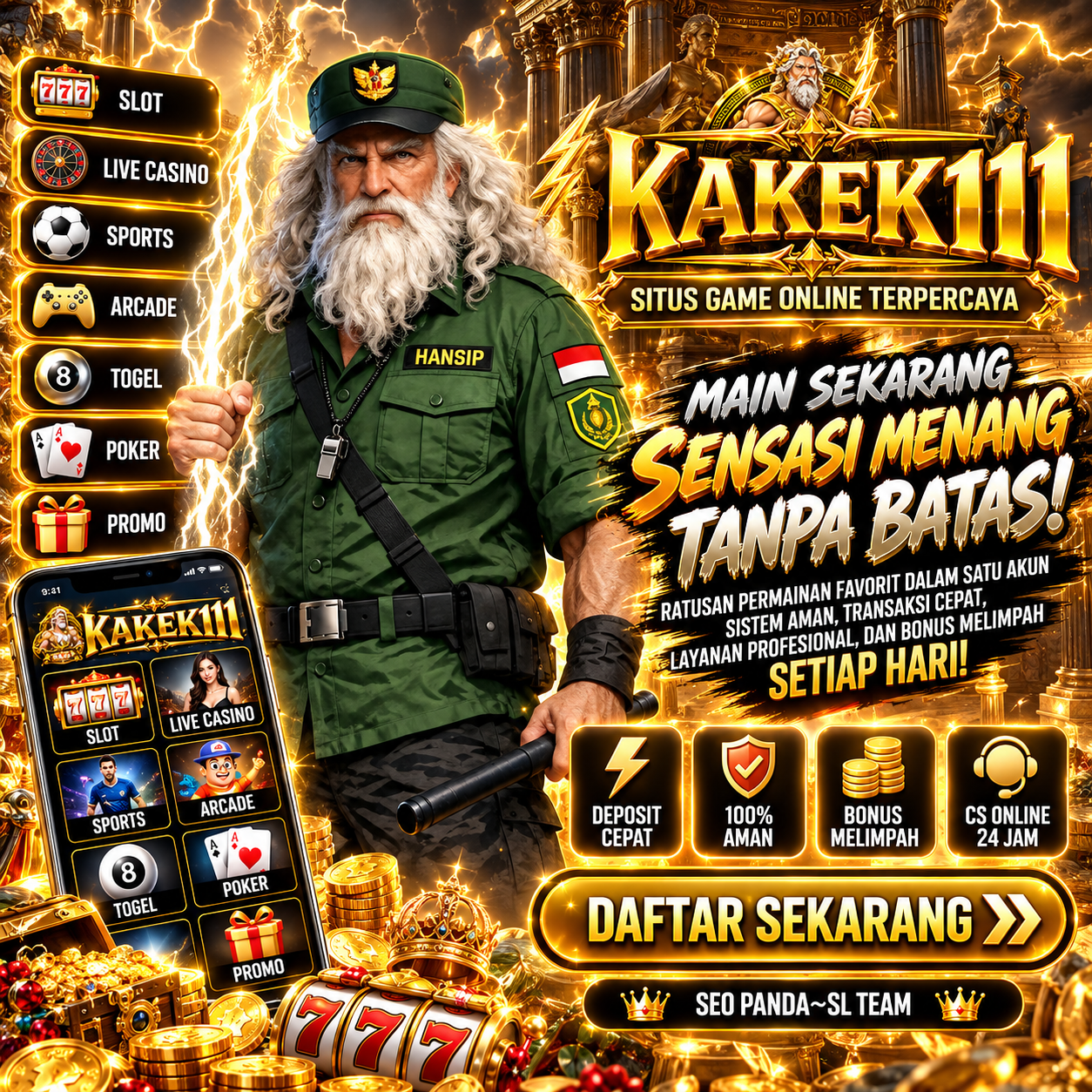 KAKEK111 Banner